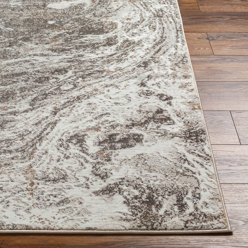 Lanzo Modern Abstract Area Rug