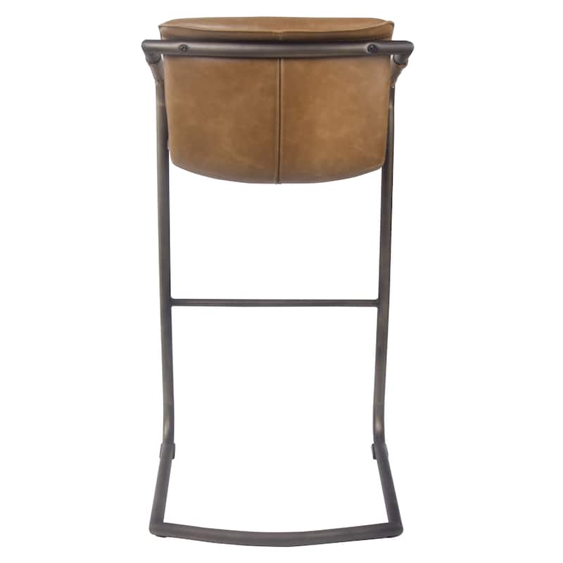 NPD Furniture Indy PU Leather Bar Stool (Set of 2)