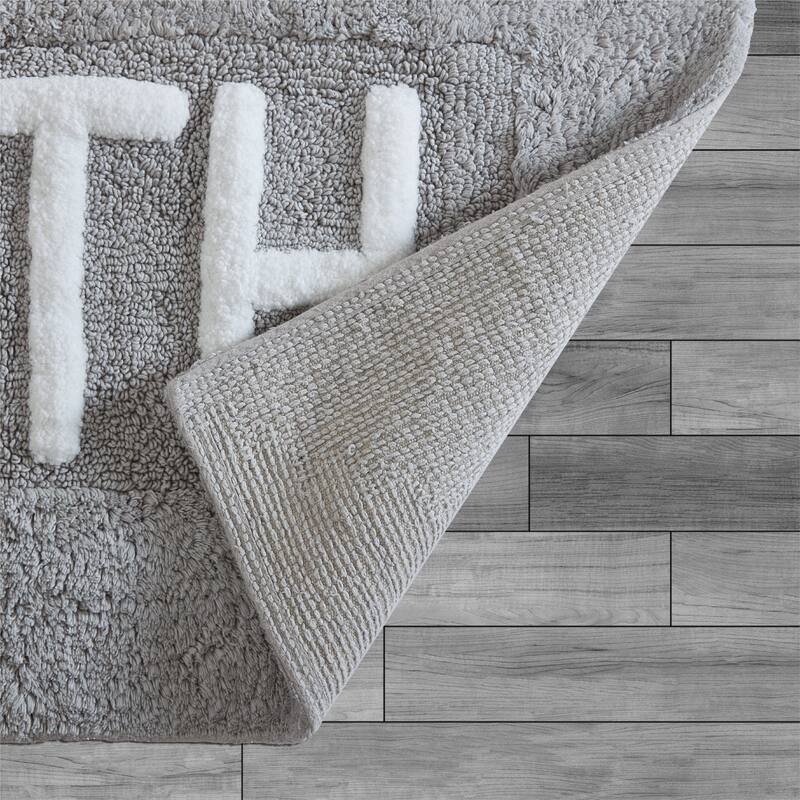 Jean Pierre Novelty Cotton "BATH" 21 x 34 in. Rug