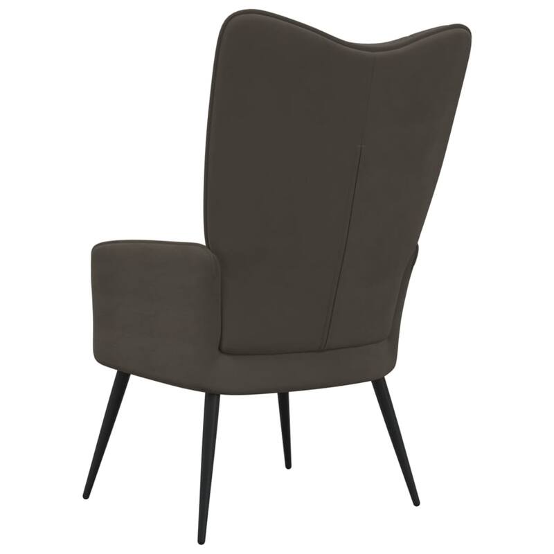 vidaXL Relaxing Chair multi colors Velvet