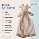 preview thumbnail 2 of 4, Lil' Lofty 18 Inch Giraffe Loveys Stuffed Animal for Babies - Security Blanket for Boys and Girls