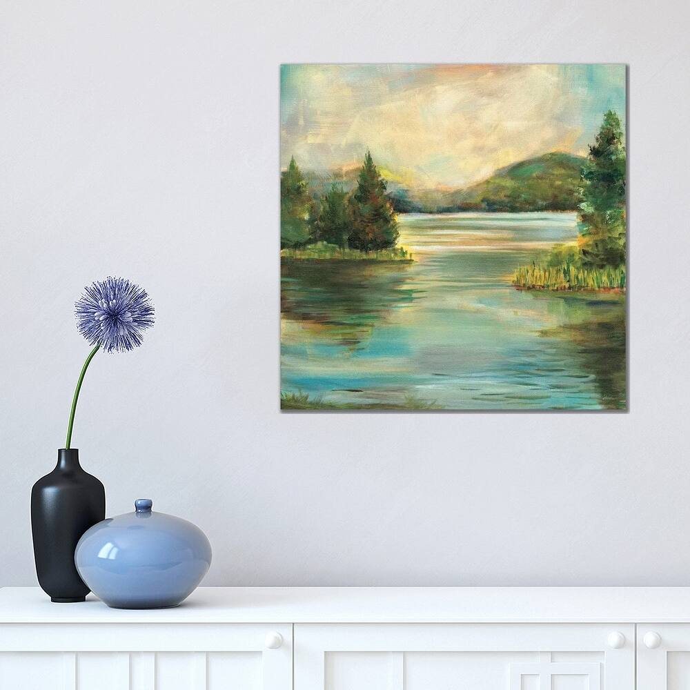 iCanvas "Silver Lake" by Sue Schlabach Canvas Print