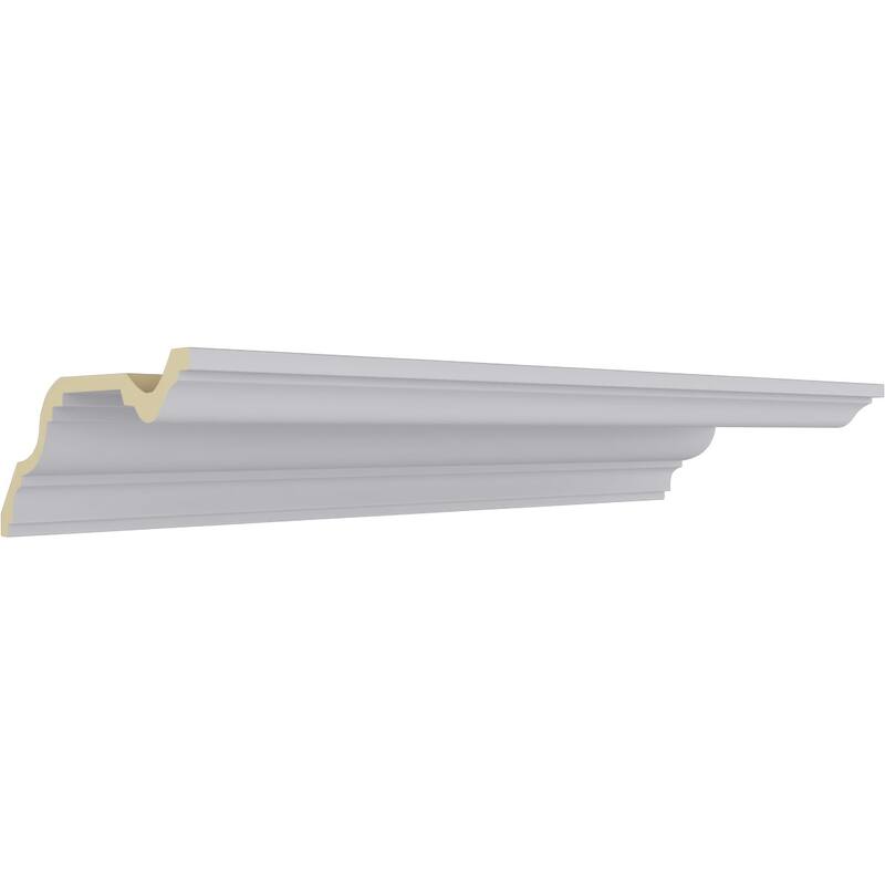 Antonio Traditional Crown Moulding - 4"H x 9"P x 10 1/4"F x 94 1/2"L