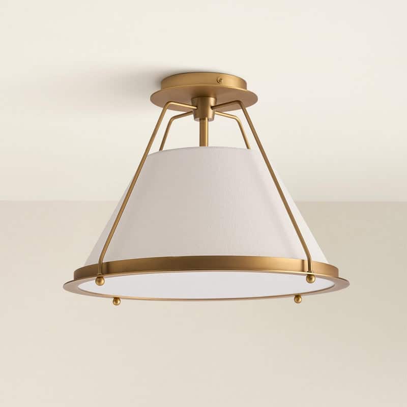 Solace Flush Mount - Gold