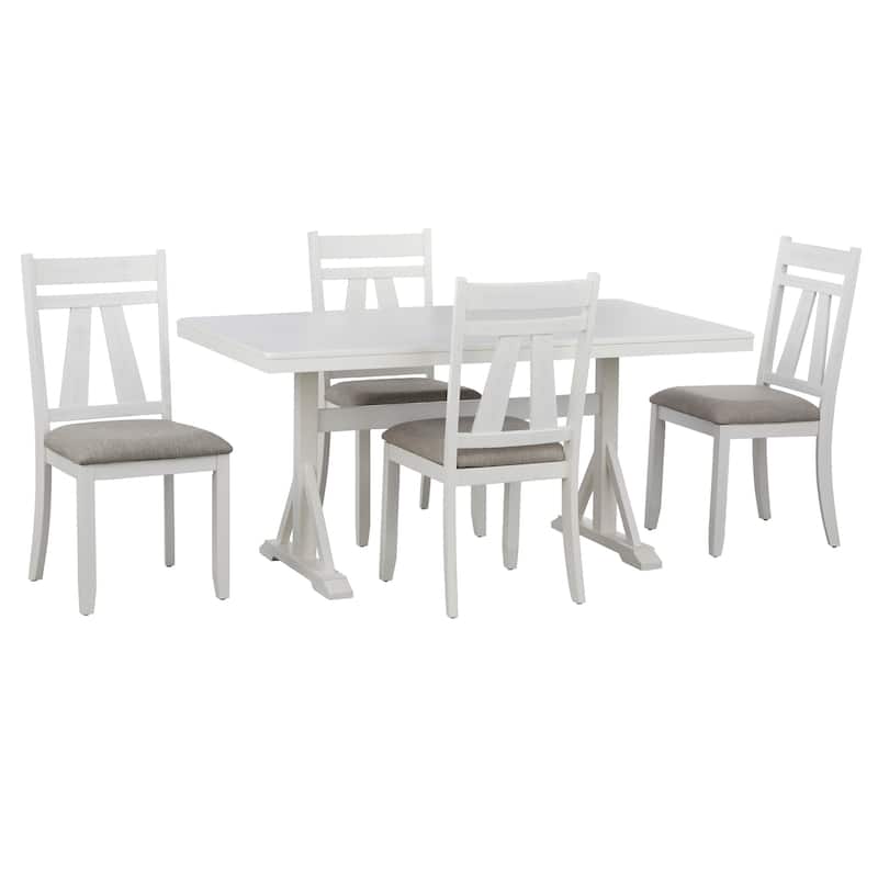 Lifestorey Miller Solid Wood Dining Chairs (Set of 2)