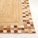 preview thumbnail 5 of 5, SAFAVIEH Handmade Natural Fiber Smaro Farmhouse Cowhide Leather Rug