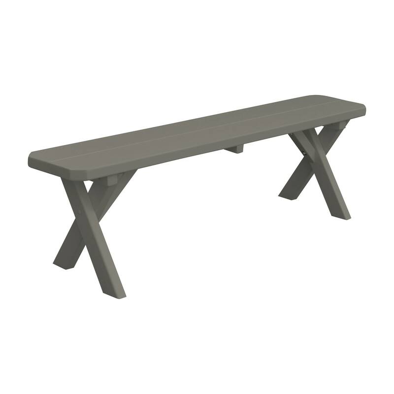 Pine 5' Crossleg Bench