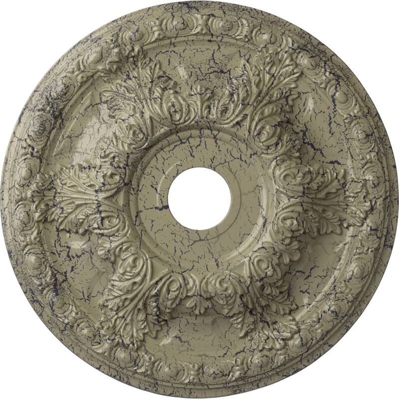 23 3/8"OD x 3 5/8"ID x 2 1/2"P Granada Ceiling Medallion