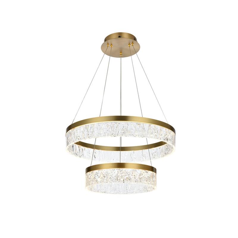 Indigo Home 22 inch Adjustable LED chandelier