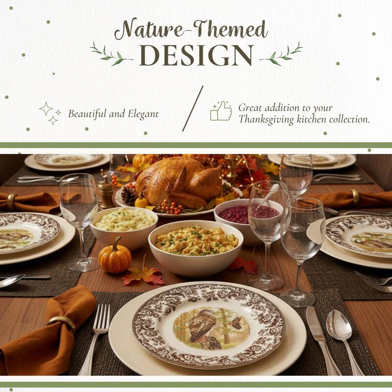 Spode Woodland Salad Plate Assorted Animals