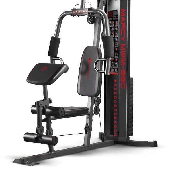 Marcy Dual-Functioning Upper Lower Body 150 Pound Stack Home Gym