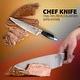 preview thumbnail 4 of 8, Deco Chef 12 Piece Stainless Steel Knife Set with Storage Block