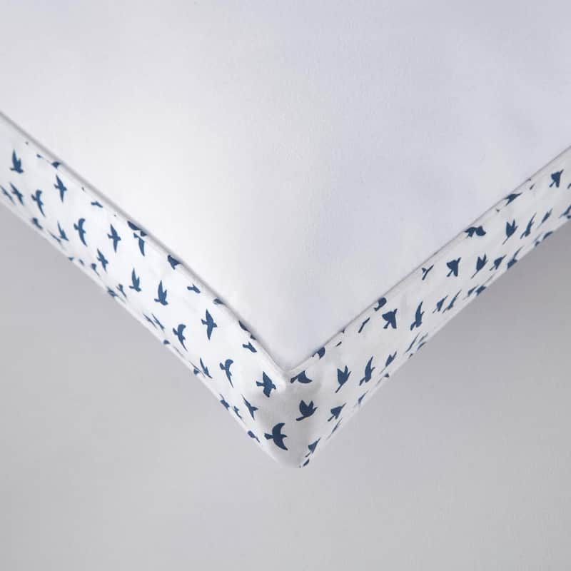 Aeropostale Seagulls Bed Pillows, 2 Pack with Printed Gusset