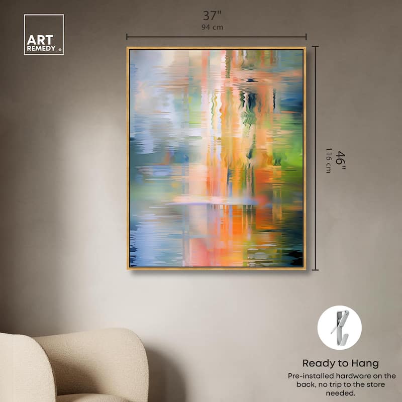 Spectrum's Embrace Canvas by Art Remedy