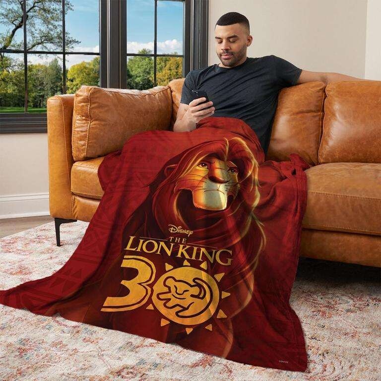 Disney Lion King The King Silk Touch Throw Blanket
