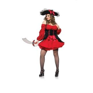 Sexy Vixen Pirate Wench Plus Size Costume