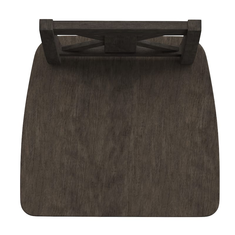Commercial 360 Degree Swivel Wood Counter Height Stool