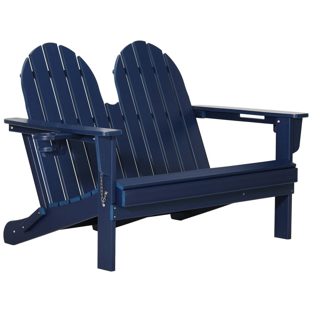 Hanniford Poly Adirondack 49 Inch Folding Bench