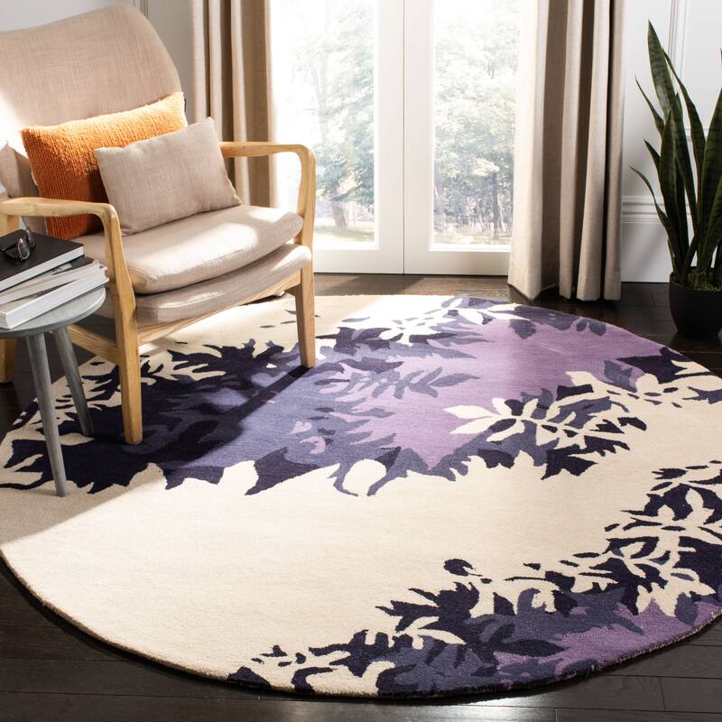 SAFAVIEH Handmade Soho Chaya Abstract N.Z. Wool Rug