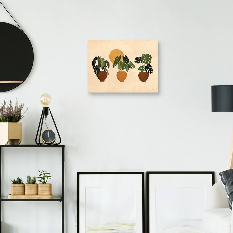 Houseplants II Canvas Art Print