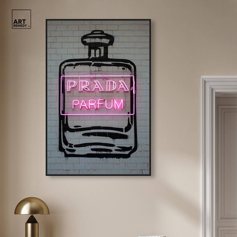 Fragrance Frame Canvas by Art Remedy
