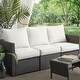 preview thumbnail 39 of 49, Sorra Home Sunbrella Outdoor Deep Seating Sofa Pillow and Cushion Set
