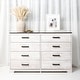 preview thumbnail 21 of 27, Signature Design by Ashley Shawburn Contrasting Woodgrain Chest of Drawers