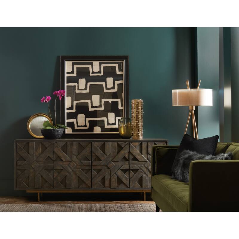 Hooker Furniture 7228-85018-89 Commerce and Market 80" Wide Mango Wood