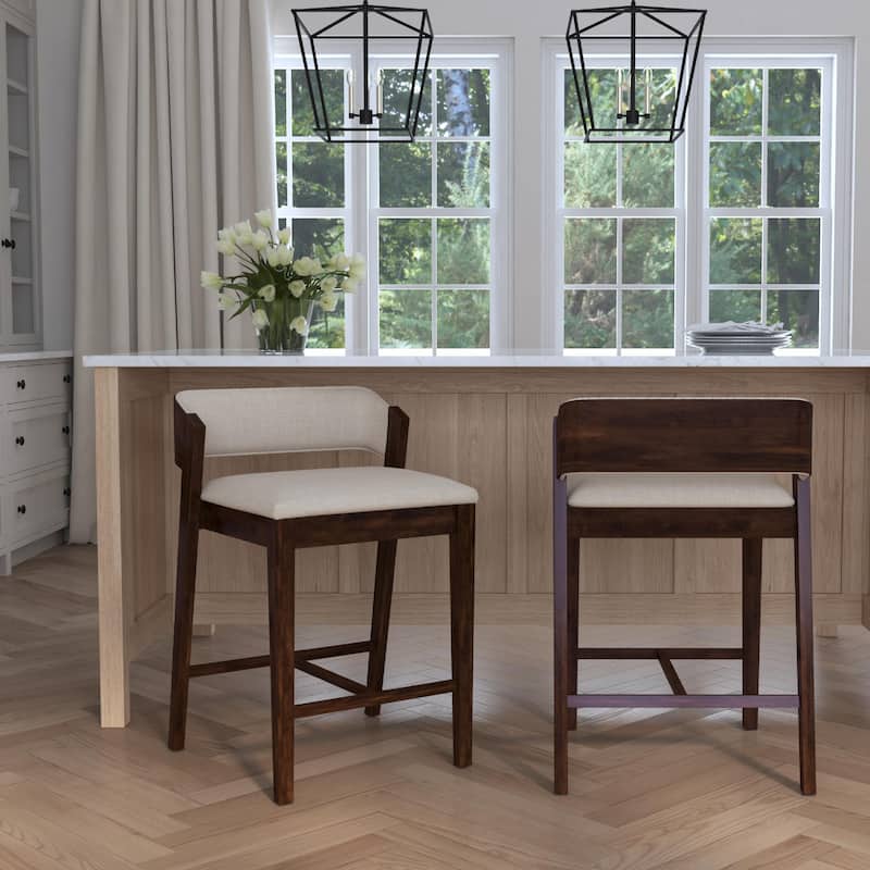 Carson Carrington Jugas Non-swivel Counter Height Stool