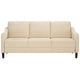 preview thumbnail 13 of 28, SAFAVIEH Couture Edalynn Modern 3 Seater Sofa - 77"W x 32"D x 34"H