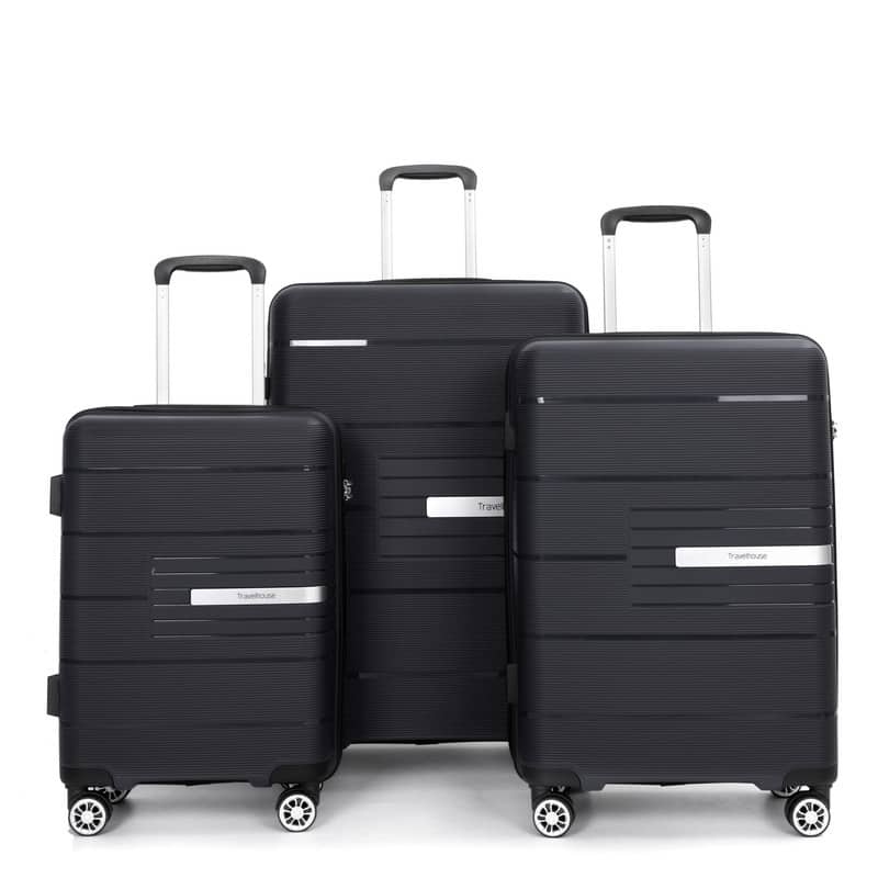 3-Piece Luggage Set ,Hardshell Suitcase Sets Lightweight Durable Suitcase