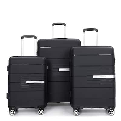 3-Piece Luggage Set ,Hardshell Suitcase Sets Lightweight Durable Suitcase