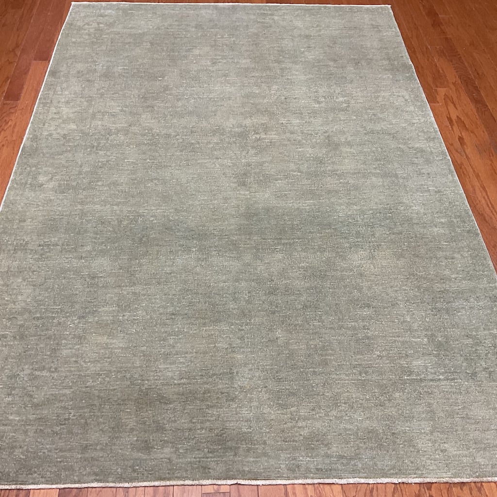 HERAT ORIENTAL Handmade Oushak Wool Rug - 6' x 8'7"