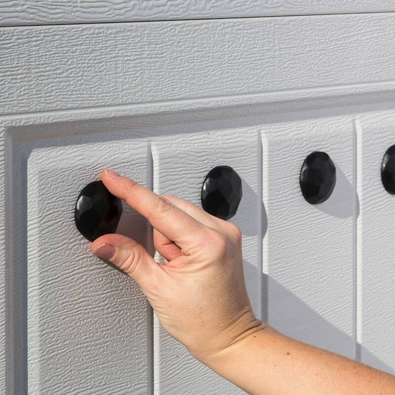 Cre8tive Hardware Clavos Magnetic Garage Door Hardware Set (8 piece)