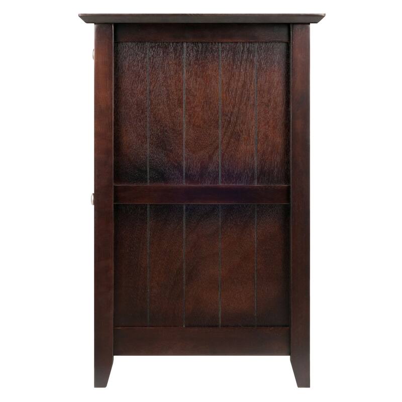 Burke File Cabinet Coffee Finish