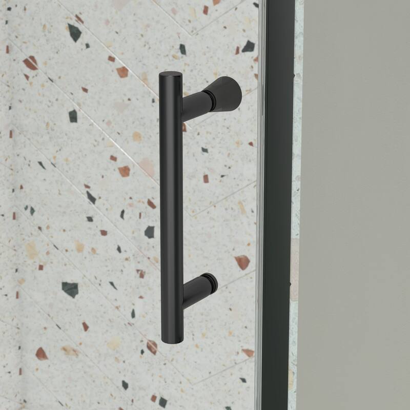 Pivot Frame Sliding Shower Door with 6mm Tempered Glass