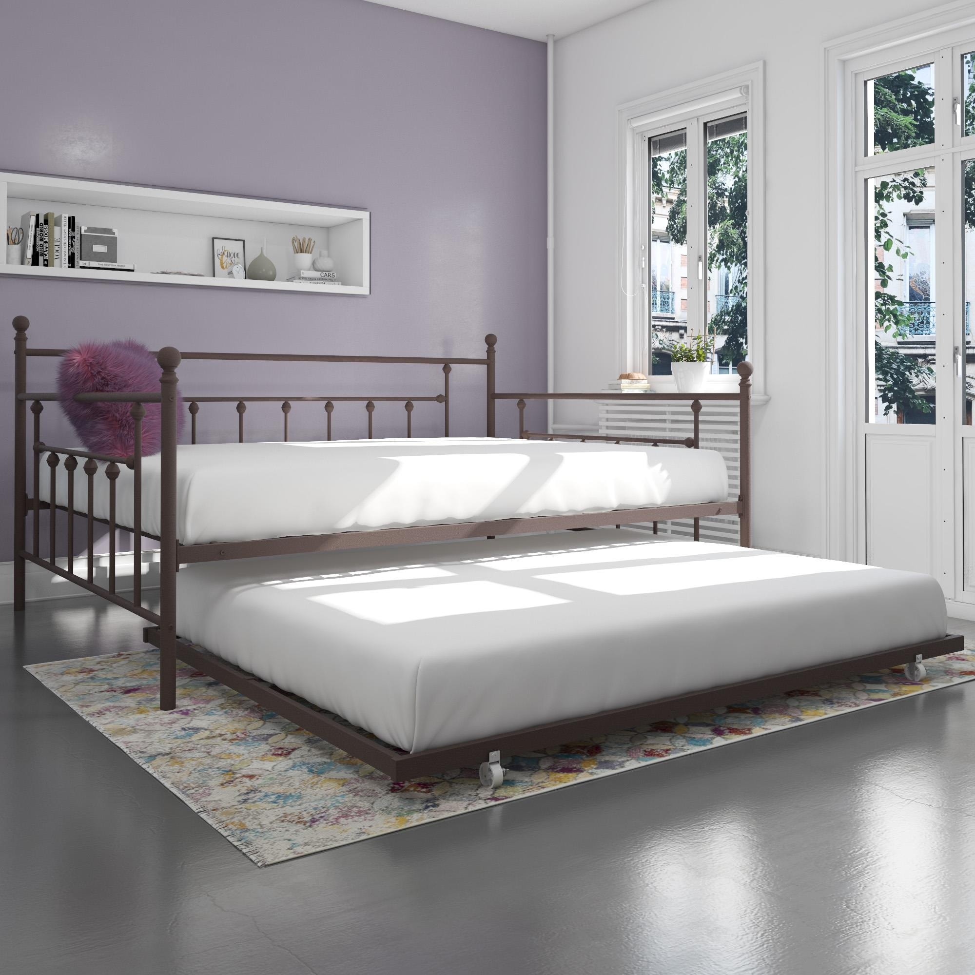 Queen daybed shop with full trundle