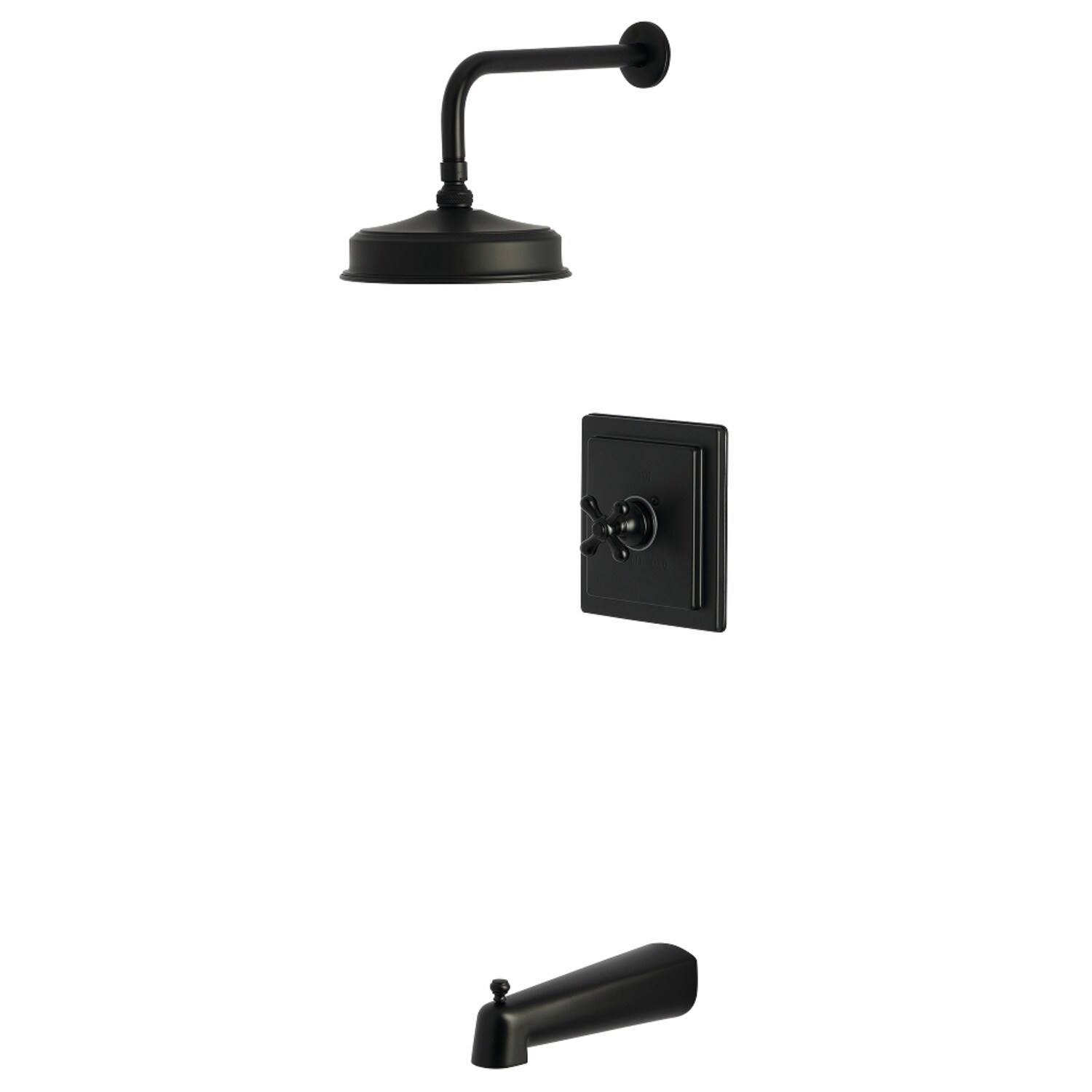 Kingston Brass Revival Single-Handle Pressure Balanced Tub and Shower Faucet