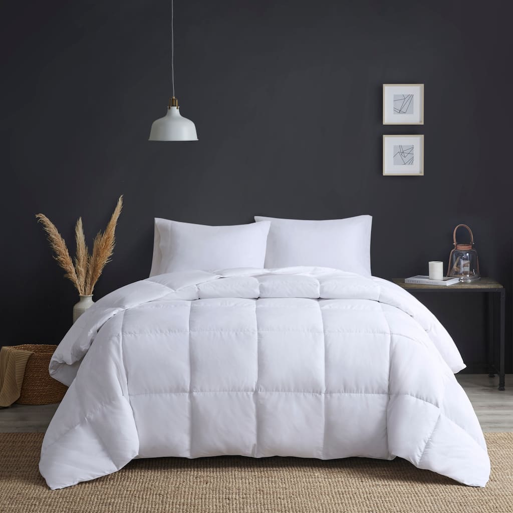 Madison Park Heavy Warmth Goose Feather and Down Oversize Comforter