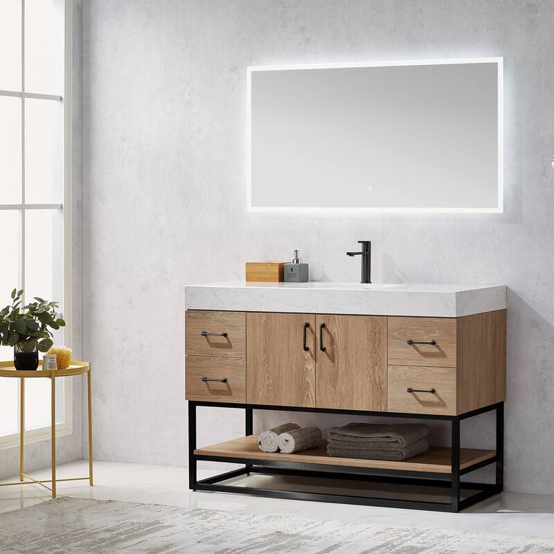 Miseno MV789048B Alistair 48" Free Standing Single Basin Vanity Set