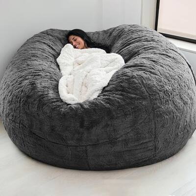 Big Huge Giant Bean Bag Chair for Adults,No Filler Bean Bag Chairs in Multiple Sizes and Colors Giant Foam-Filling