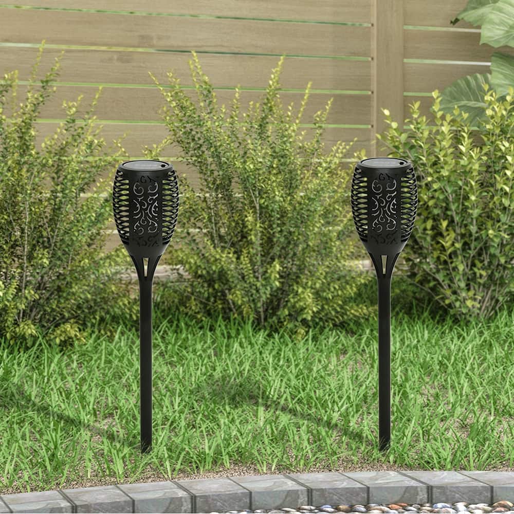 Maypex Solar Garden Torch Lamp (2 Pack)