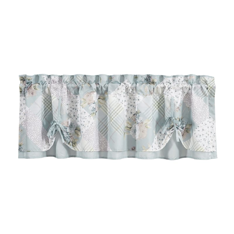 Bungalow Spa Tie-Up Window Valance