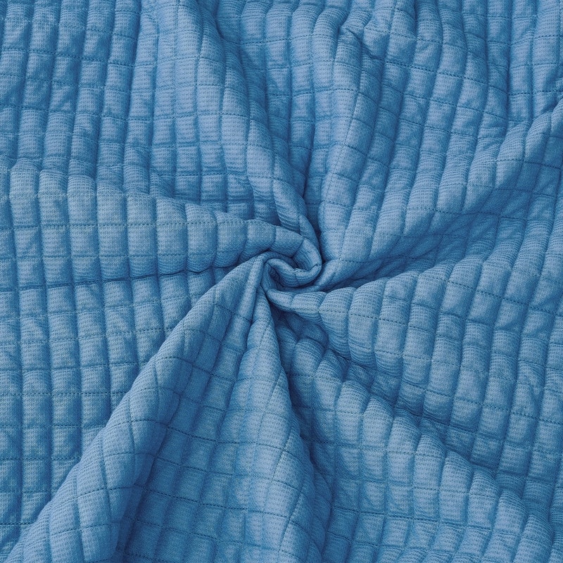 Wonderful Waffle Quilt Set 3 Piece Solid Bedding Set for Kids