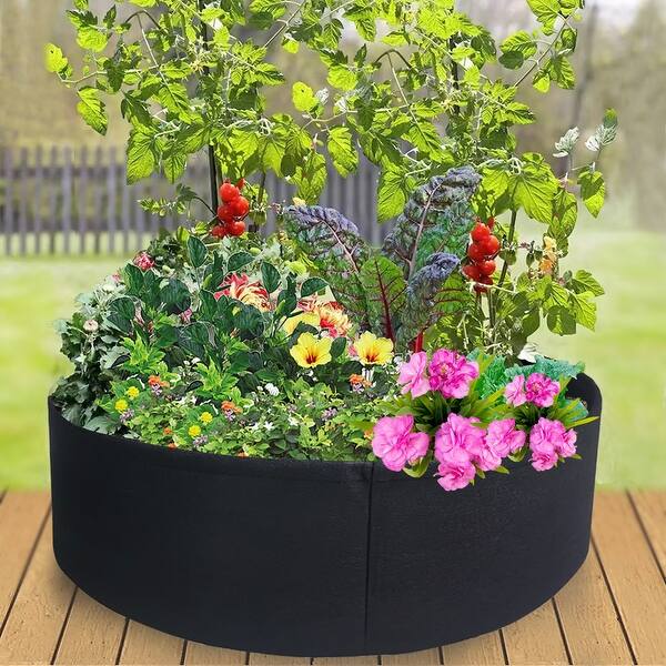 hanging planter basket H Potter Artisan Hammered Brass Hanging Planter