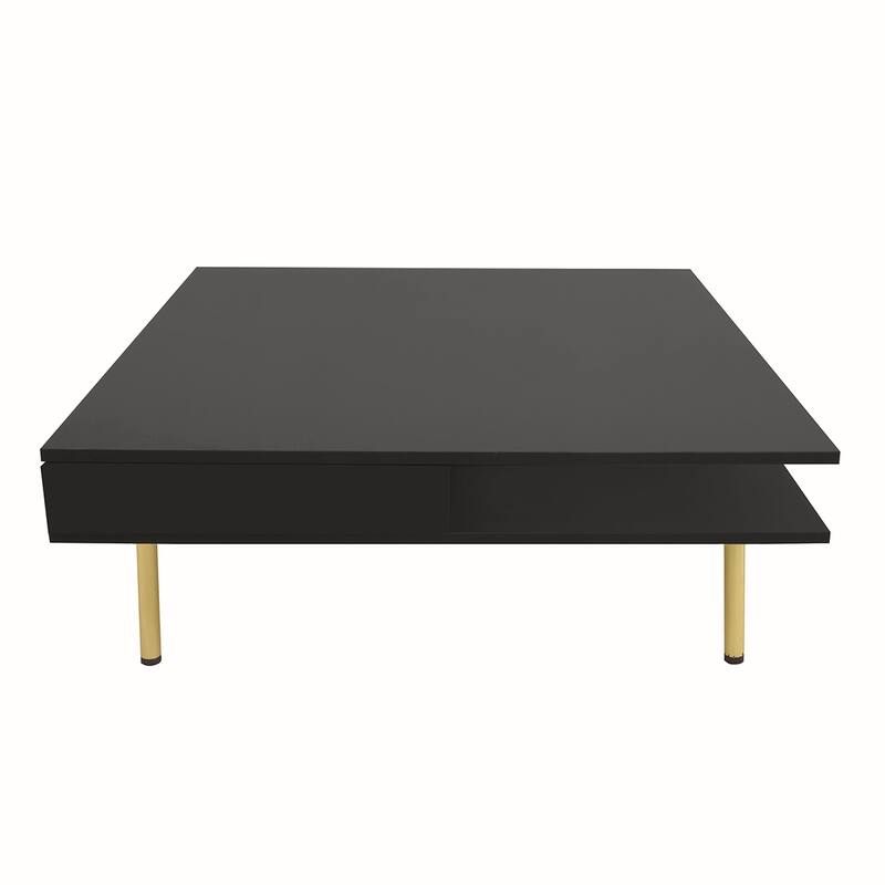 Particle Board Coffee Table With Drawers