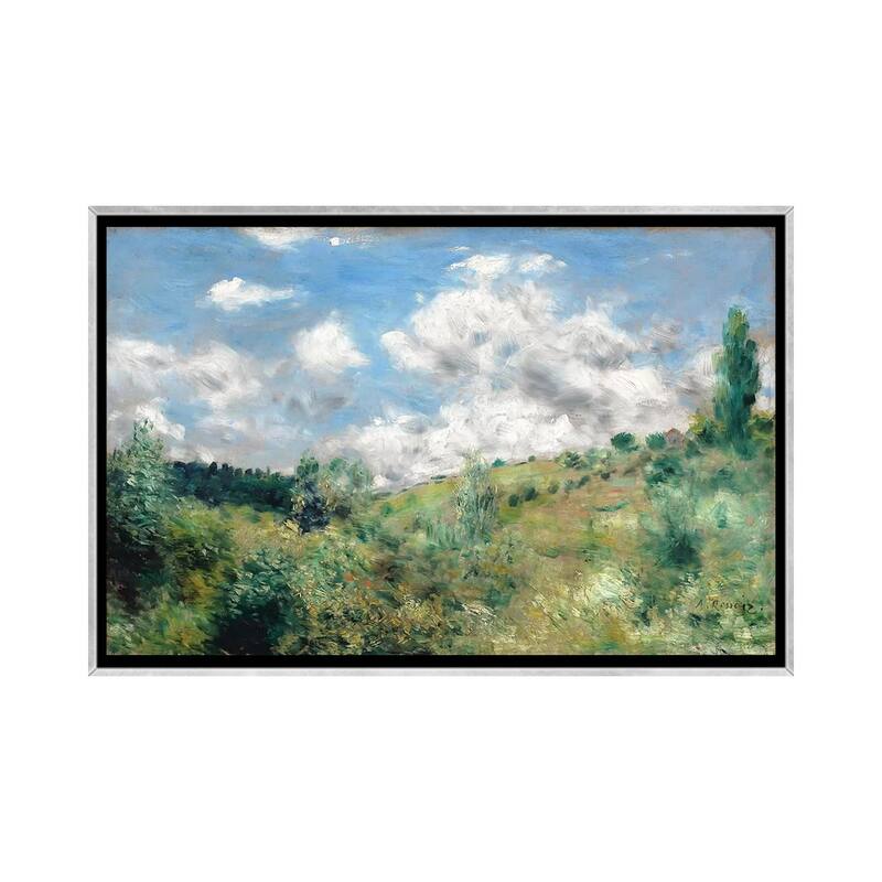 iCanvas "The Gust of Wind, c.1872 " by Pierre-Auguste Renoir Framed