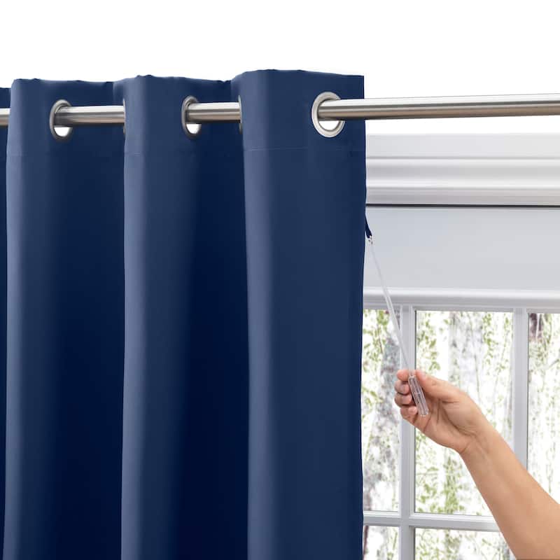Ultimate Blackout 36-inch Short Length Grommet Curtain Panel - 56"w x 36"l