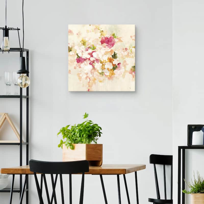 Floral Muse IV by Lisa Ridgers Canvas Art Print