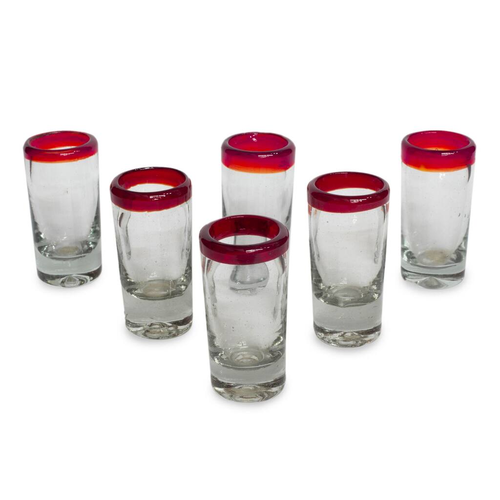 Tequila glasses Ruby Shot set of 6 - N/A
